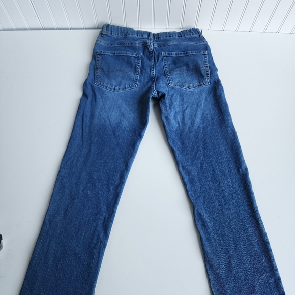 Childrens Place Jeans Boys 16 Blue Skinny Adjustable Waist Med Wash Denim - Picture 9 of 11